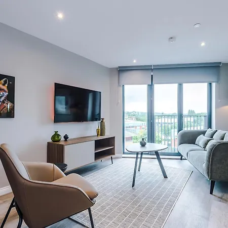 公寓 3 Bed Flat - Centre - Free Parking 利兹