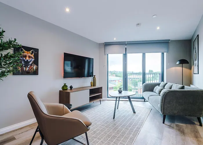 Lägenhet 3 Bed Flat - Centre - Free Parking Leeds (West Yorkshire)