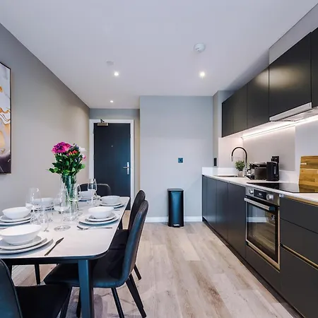 3 Bed Flat - Centre - Free Parking 利兹